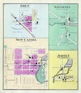 Eden, New Cassel, Waucousta, Jersey, Fond Du Lac County 1893
